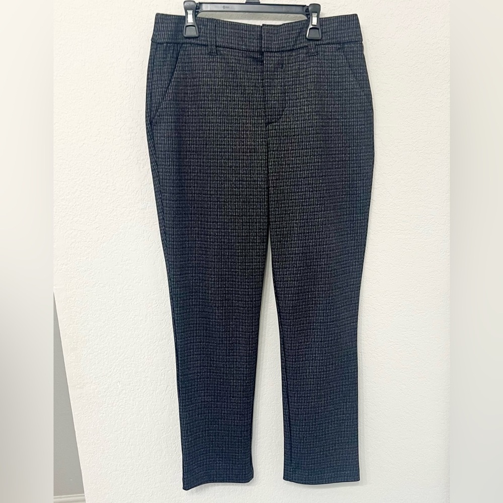 Wit & Wisdom Women’s Charcoal Check Dress Pants